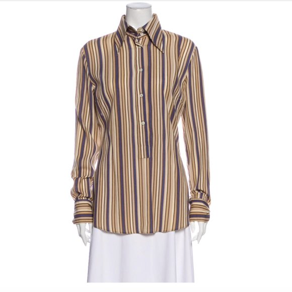 DOLCE & GABBANA Striped Top - Picture 1 of 4